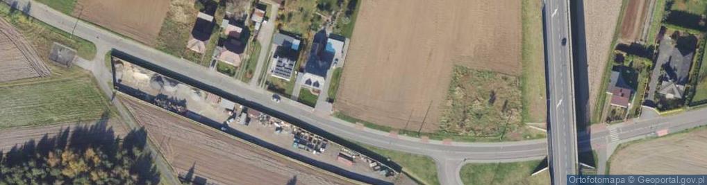 Zdjęcie satelitarne Malińska ul.
