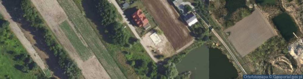 Zdjęcie satelitarne Małego Stawu ul.