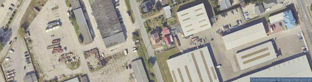 Zdjęcie satelitarne Małorolnych ul.