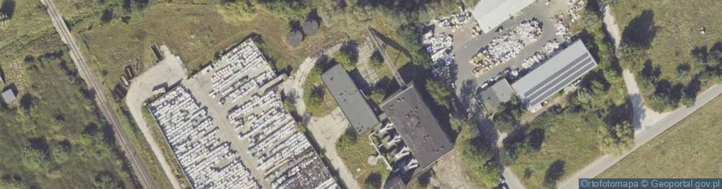 Zdjęcie satelitarne Małorolnych ul.