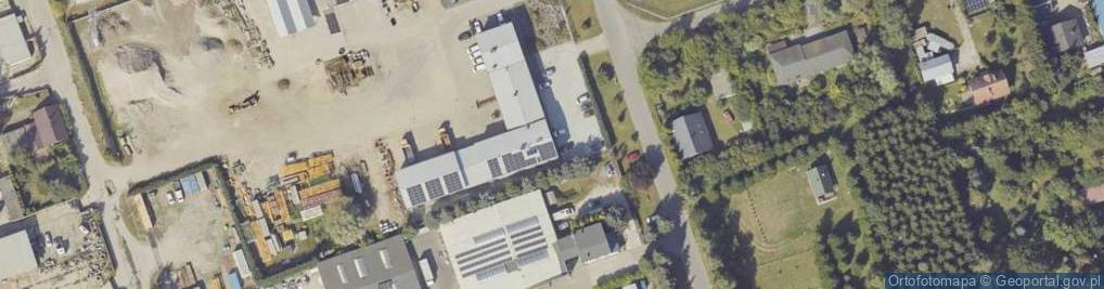 Zdjęcie satelitarne Małorolnych ul.