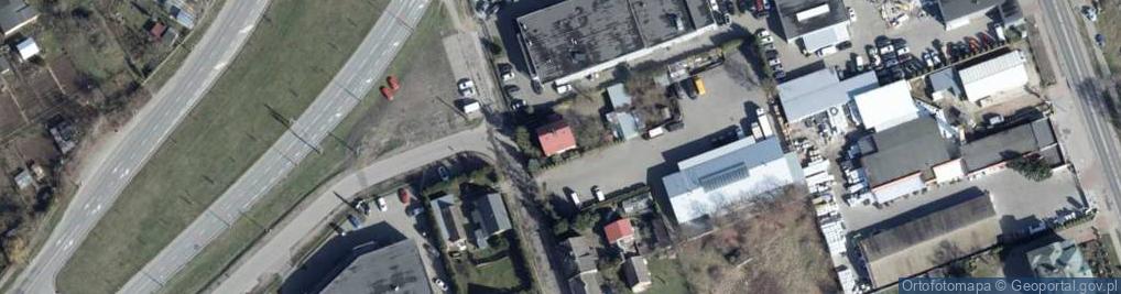 Zdjęcie satelitarne Małorolnych ul.