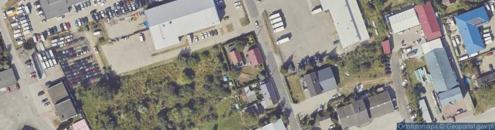 Zdjęcie satelitarne Małorolnych ul.
