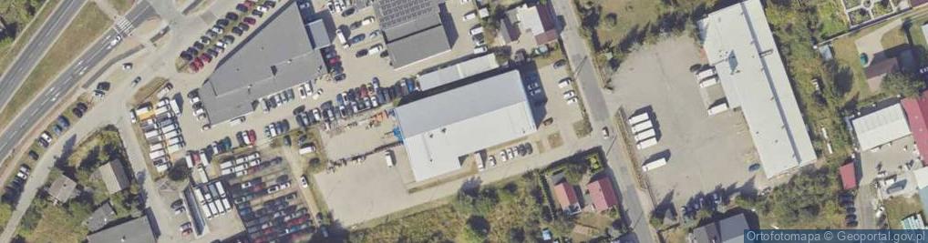 Zdjęcie satelitarne Małorolnych ul.