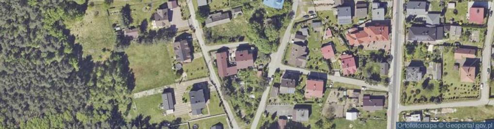 Zdjęcie satelitarne Małowy ul.