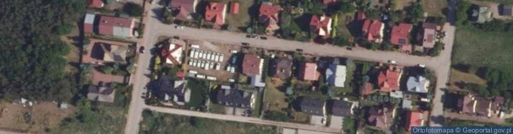 Zdjęcie satelitarne Madrycka ul.