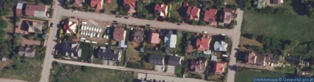 Zdjęcie satelitarne Madrycka ul.