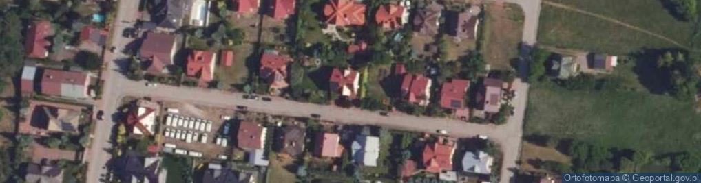 Zdjęcie satelitarne Madrycka ul.
