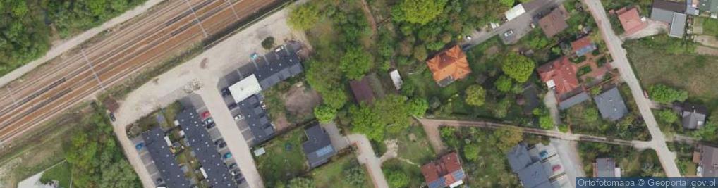 Zdjęcie satelitarne Malinowa ul.