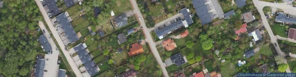Zdjęcie satelitarne Malinowa ul.