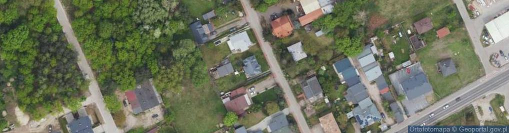 Zdjęcie satelitarne Malinowa ul.