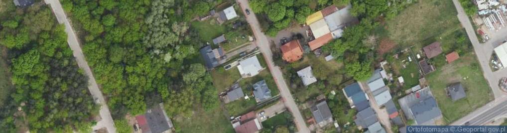 Zdjęcie satelitarne Malinowa ul.