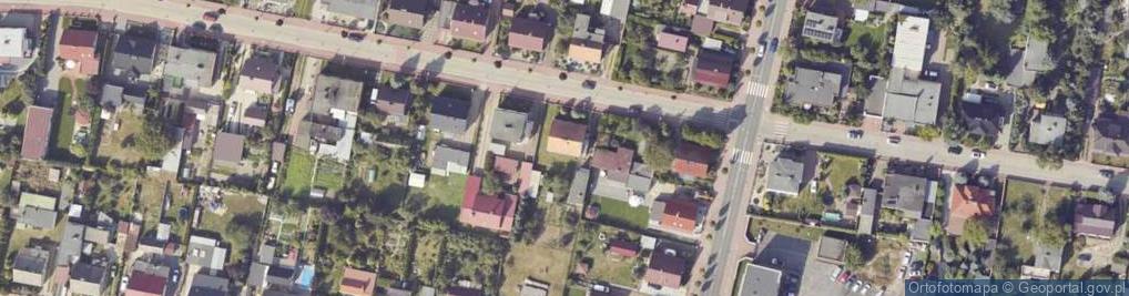 Zdjęcie satelitarne Majkowskich ul.
