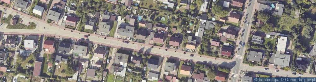 Zdjęcie satelitarne Majkowskich ul.