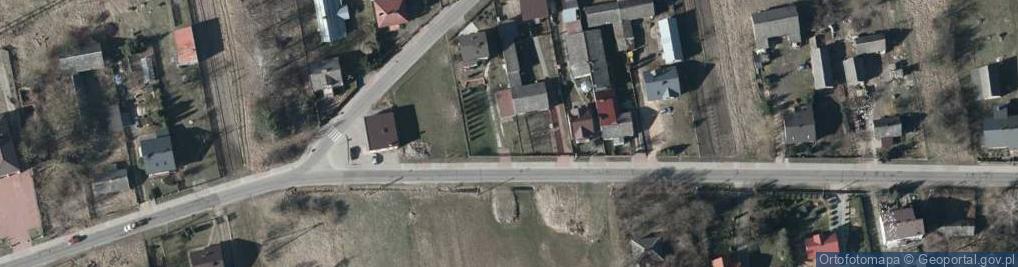 Zdjęcie satelitarne Mazowiecka ul.