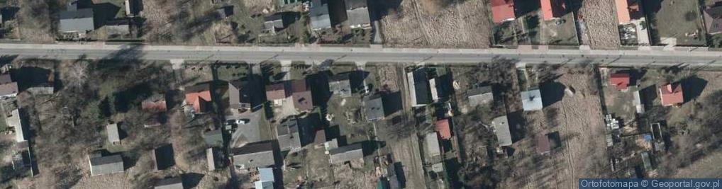Zdjęcie satelitarne Mazowiecka ul.