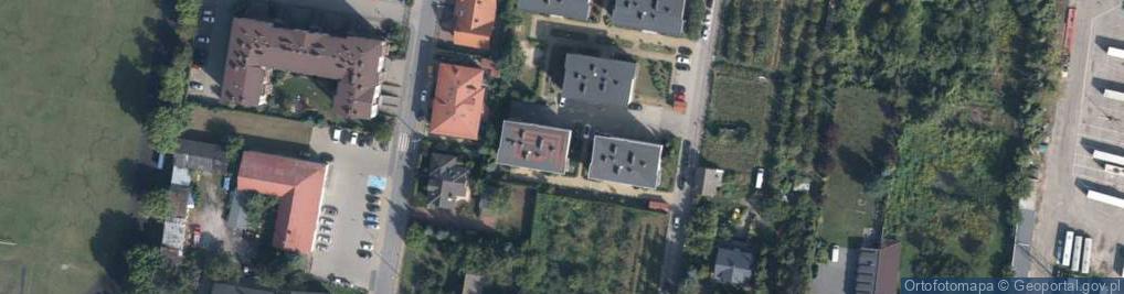 Zdjęcie satelitarne Maratońska ul.