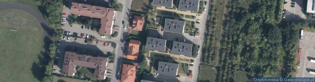Zdjęcie satelitarne Maratońska ul.