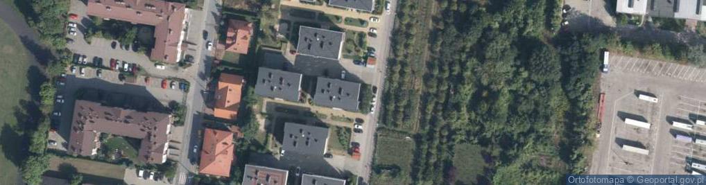 Zdjęcie satelitarne Maratońska ul.