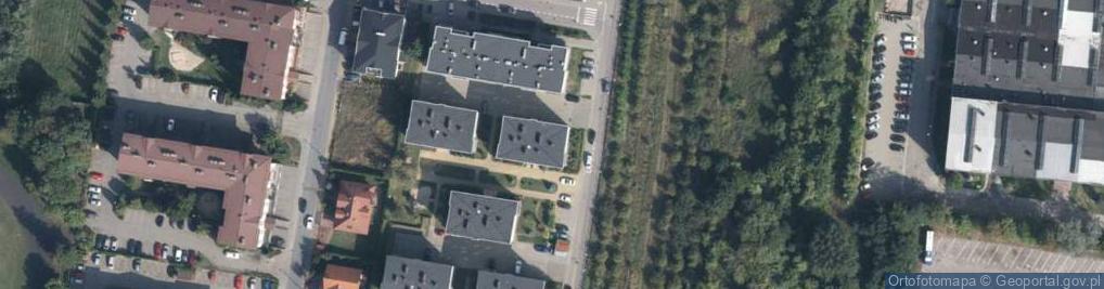 Zdjęcie satelitarne Maratońska ul.
