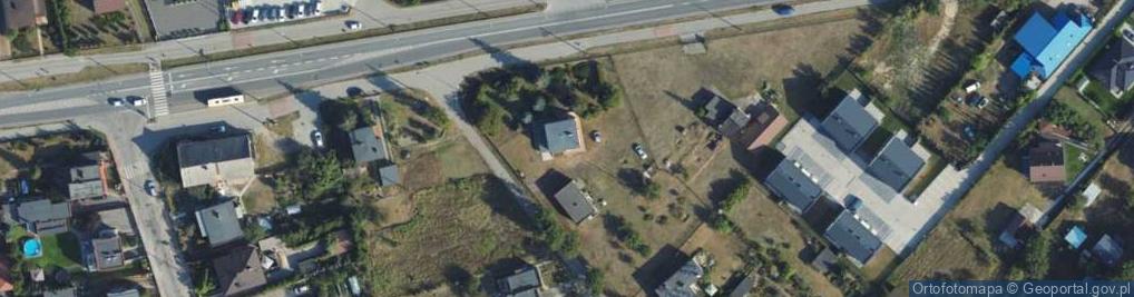 Zdjęcie satelitarne Makowa ul.