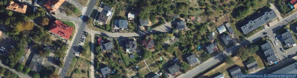 Zdjęcie satelitarne Malborska ul.