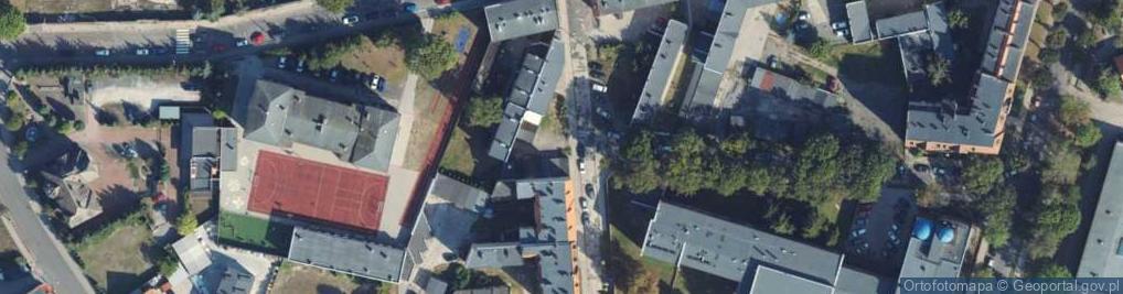 Zdjęcie satelitarne Matejki Jana ul.