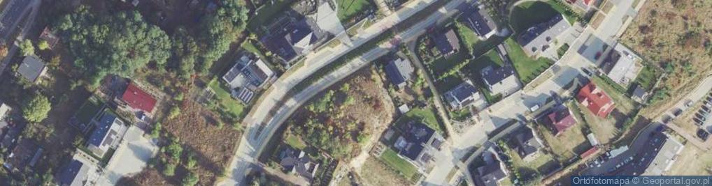 Zdjęcie satelitarne Mazowiecka ul.