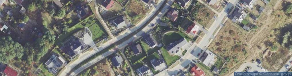 Zdjęcie satelitarne Mazowiecka ul.