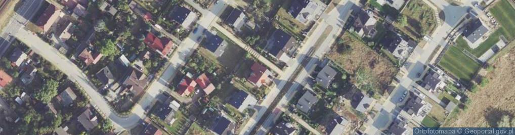 Zdjęcie satelitarne Mazowiecka ul.