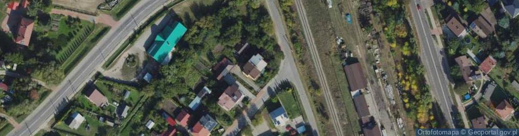 Zdjęcie satelitarne Mazurska ul.