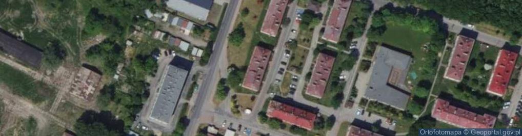 Zdjęcie satelitarne Mała ul.
