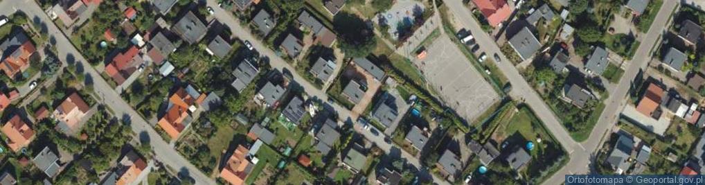 Zdjęcie satelitarne Malborska ul.