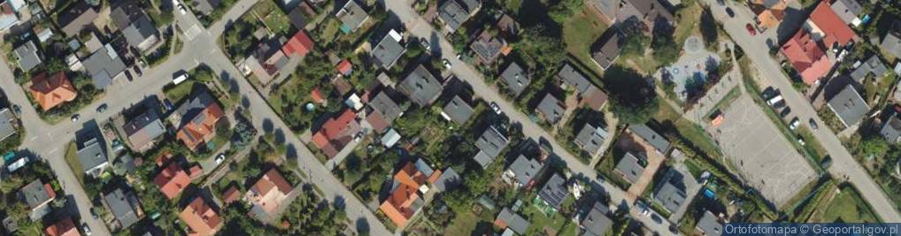 Zdjęcie satelitarne Malborska ul.