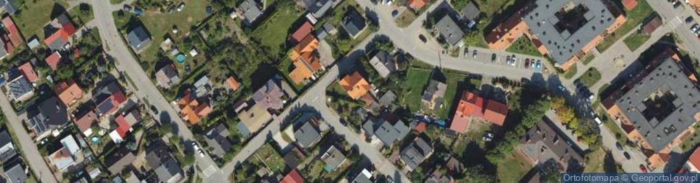 Zdjęcie satelitarne Malborska ul.
