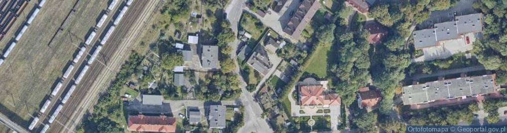 Zdjęcie satelitarne Magazynowa ul.