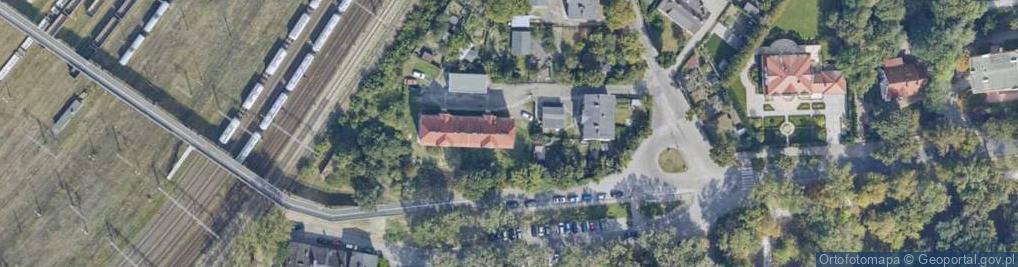 Zdjęcie satelitarne Magazynowa ul.
