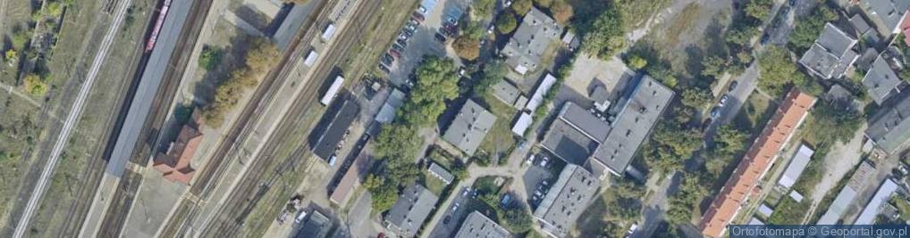 Zdjęcie satelitarne Magazynowa ul.