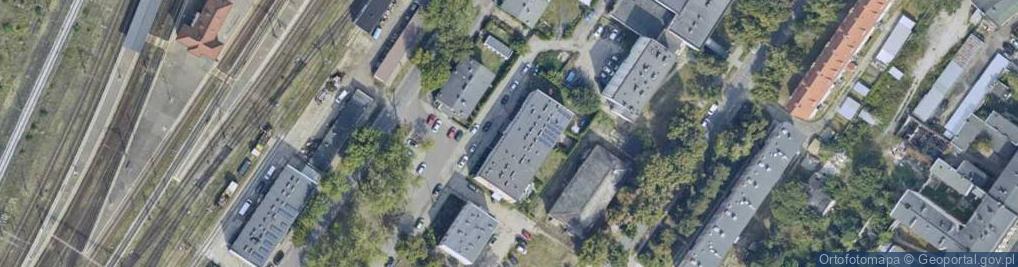 Zdjęcie satelitarne Magazynowa ul.