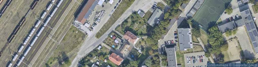 Zdjęcie satelitarne Magazynowa ul.