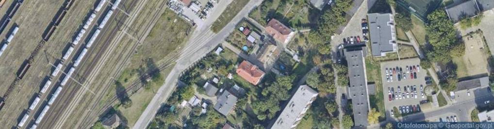 Zdjęcie satelitarne Magazynowa ul.