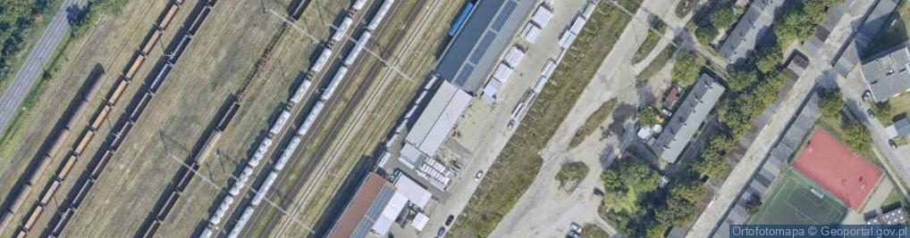 Zdjęcie satelitarne Magazynowa ul.