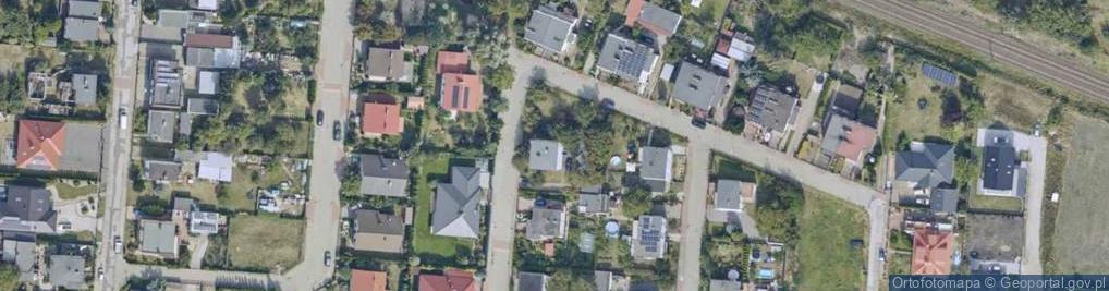 Zdjęcie satelitarne Makowa ul.