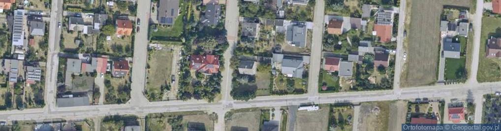 Zdjęcie satelitarne Makowa ul.