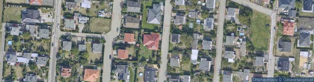 Zdjęcie satelitarne Makowa ul.