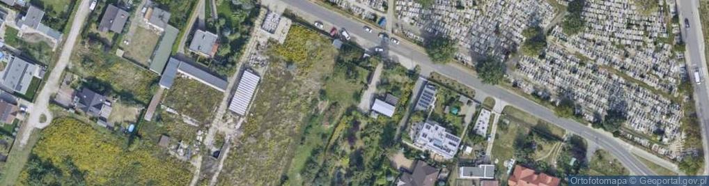 Zdjęcie satelitarne Marulewska ul.