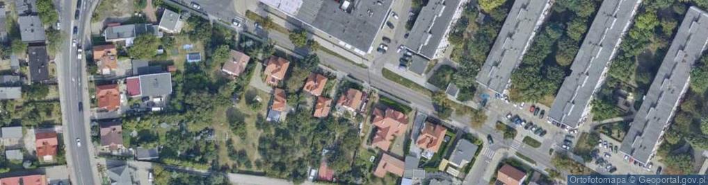 Zdjęcie satelitarne Marulewska ul.
