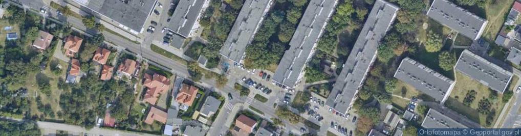 Zdjęcie satelitarne Marulewska ul.