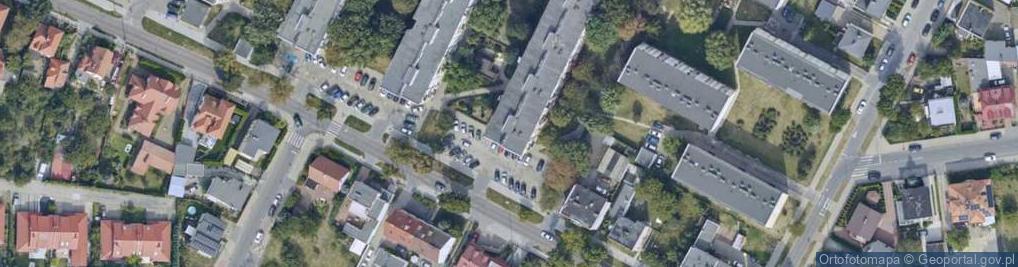 Zdjęcie satelitarne Marulewska ul.