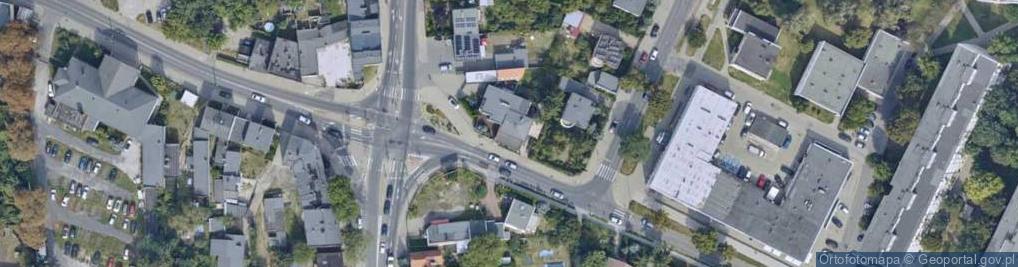 Zdjęcie satelitarne Marulewska ul.
